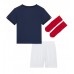 Francie Dětské Oblečení Domácí Dres MS 2022 Krátkým Rukávem (+ trenýrky)